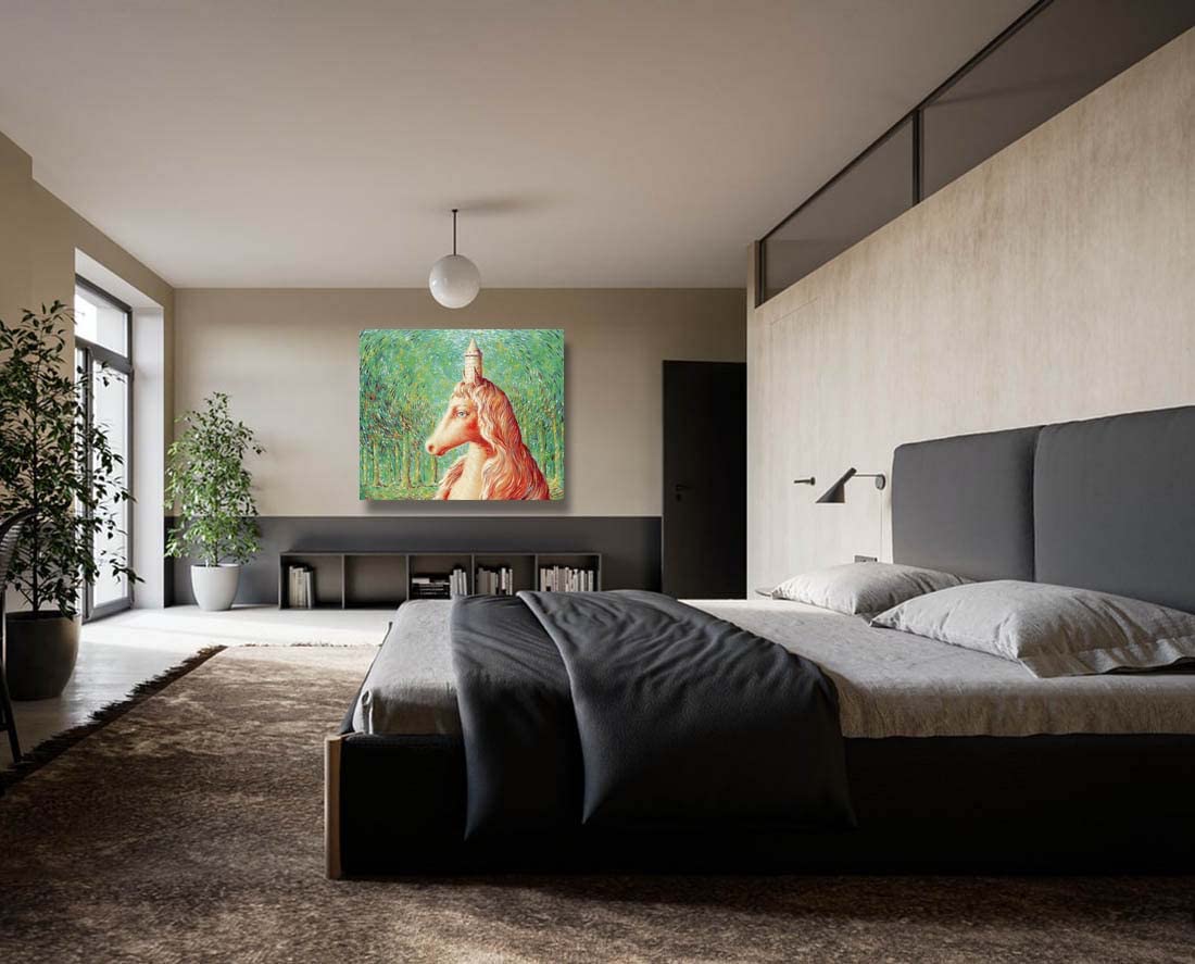 Amazon｜ルネ・マグリット《素晴らしいアイデア》複製名画 ポスター